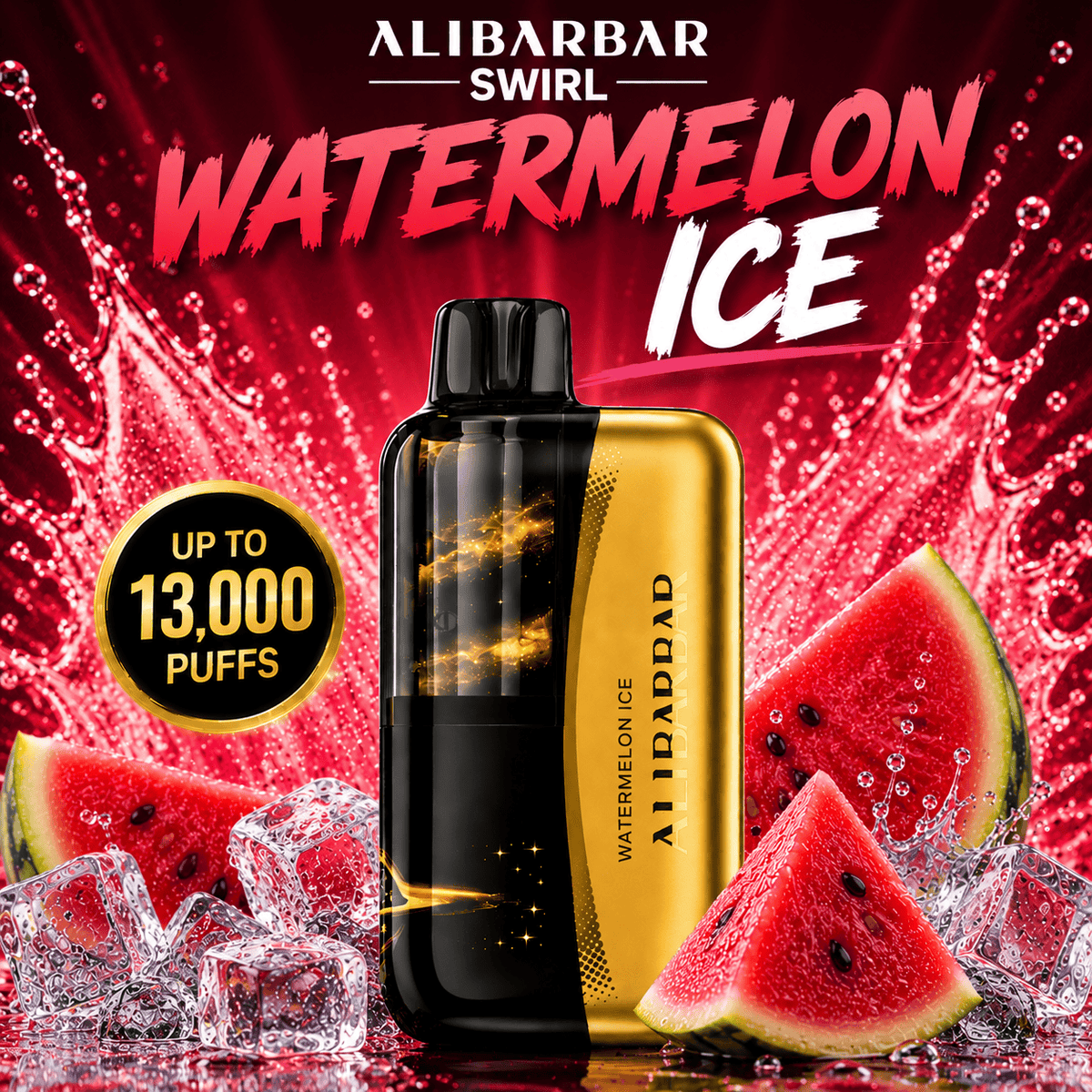 WATERMELON ICE - ALIBARBAR SWIRL 13,000