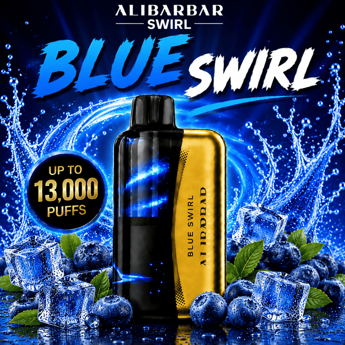 BLUE SWIRL - ALIBARBAR SWIRL 13,000
